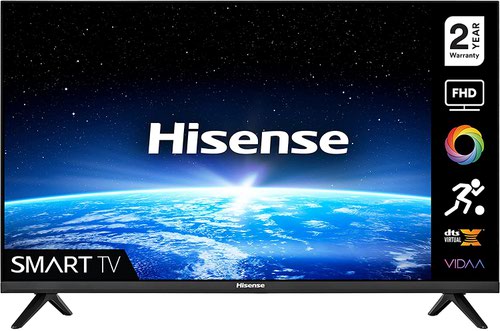 Hisense 40A4GTUK 40 Inch 1920 x 1080 Pixels Full HD Resolution 1x USB 2.0 Port 2x HDMI Ports 1x RJ45 Port LED Smart TV