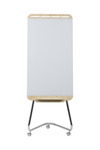 Bi-Office Archyi Douro Mobile Glass and Birch Easel 700x1850mm