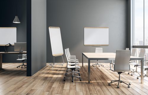 55756BS | Reflecting the essence of Douro Collection this dry erase Mobile Easel is the ultimate mobility solutions, with an ultra clear white premium glass surface.