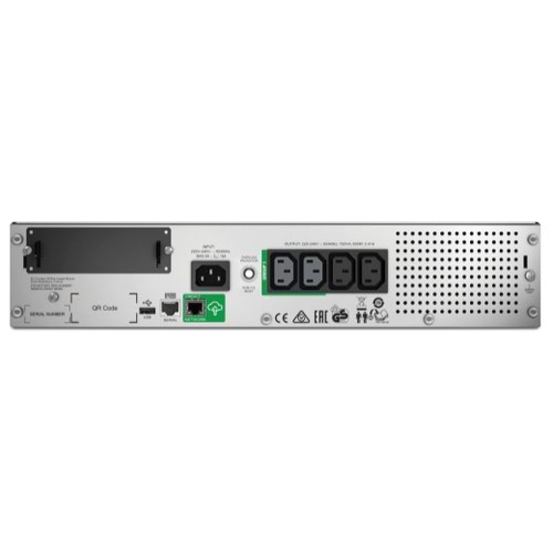 APC Line Interactive SmartUPS 750VA 500 Watts 230V Rackmount with SmartConnect 4 AC Outlets UPS Power Supplies 8APSMT750RM