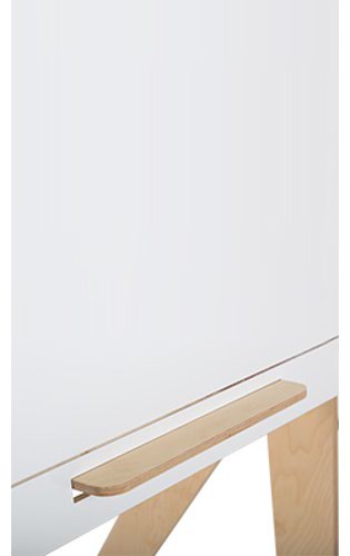 55644BS | For Architects and Interior Designers on the go, Portable Presentation Easel Pico punctuates your creative yet practical spirit. Designed for portability and easy assembly, Pico is constructed of durable birch plywood with leather straps and white dry erase surface.