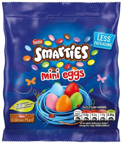 SMARTIES Mini Eggs Pouch 80g 12489827