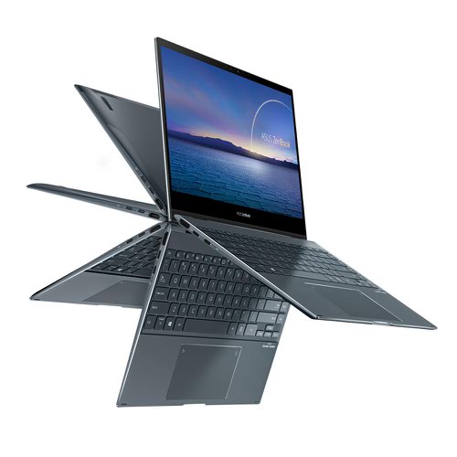 ASUS ZenBook Flip 13 UX363JA EM120T Hybrid 13.3 Inch Touchscreen Full HD Intel Core i5 8GB RAM 512GB SSD Windows 10 Home Grey Notebook
