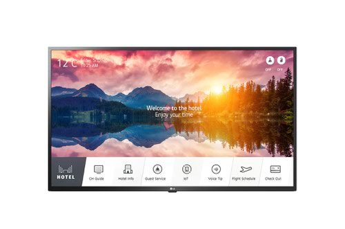 LG 50US662H9 50 Inch 3840 x 2160 Ultra HD Resolution HDR 10 Pro 2x HDMI Ports 2x USB 2.0 Ports Pro Centric Smart Hotel TV