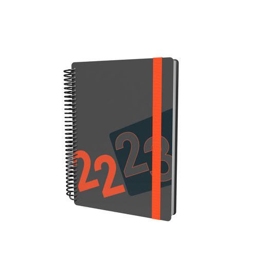 Collins Delta Mid-Year Diary 2022-2023 A5 Day to Page Orange 817980