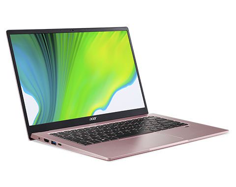 Acer Swift 1 SF114 33 14 Inch Pentium Silver N6000 4GB RAM 256GB SSD Intel UHD Graphics Windows 10 in S Mode Pink Notebook Notebook PCs 8ACNXA9UEK