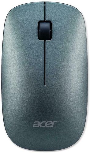 Acer Works with Chrome Ambidextrous 1200 DPI Thin and Light Green Mouse