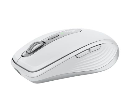 Logitech MX Anywhere 3 for Business Bluetooth Wireless Laser 4000 DPI Mouse White Mice & Graphics Tablets 8LO910006216