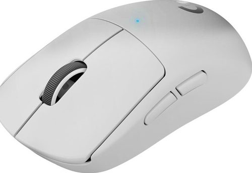 Logitech G Pro X Superlight 25400 DPI RF Wireless Gaming Mouse White