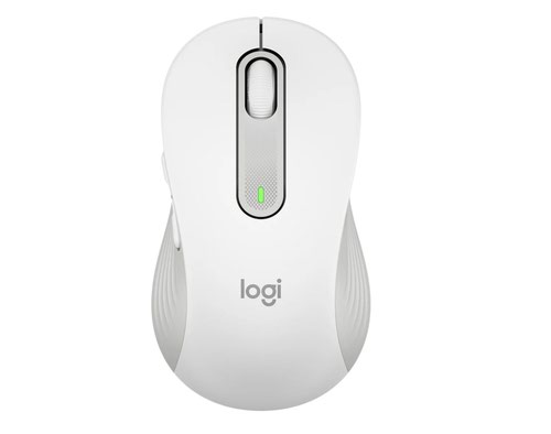 Logitech Signature M650 RF Wireless Bluetooth Optical 5 Buttons 2000 DPI Mouse Off White