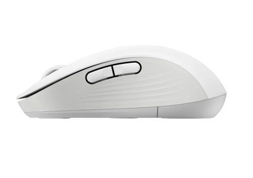 Logitech Signature M650 RF Wireless Bluetooth Optical 5 Buttons 2000 DPI Mouse Off White Logitech