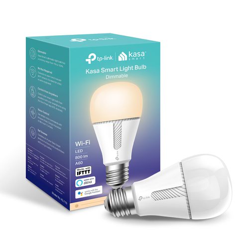 TP Link Kasa Smart Dimmable WiFi LED Light Bulb 10W White