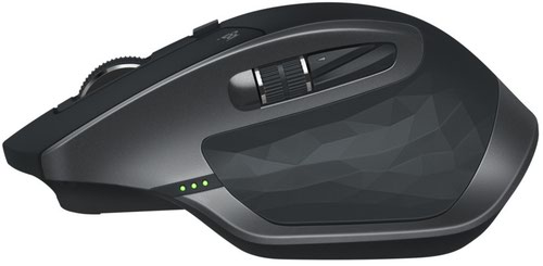 Logitech MX Master 2S Wireless Bluetooth Laser 7 Buttons 4000 DPI Mouse Graphite