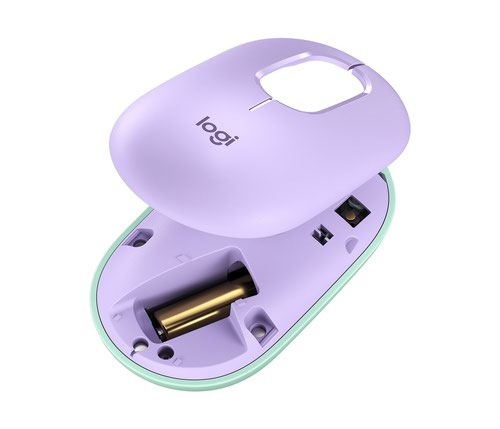 Logitech POP with Emoji Ambidextrous 4000 DPI 4 Buttons Bluetooth Wireless Optical Mouse Daydream Mint  8LO910006547