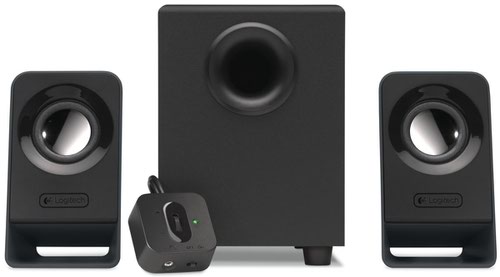 Logitech Z213 Wired Analogue Multimedia PC Speaker Set Black