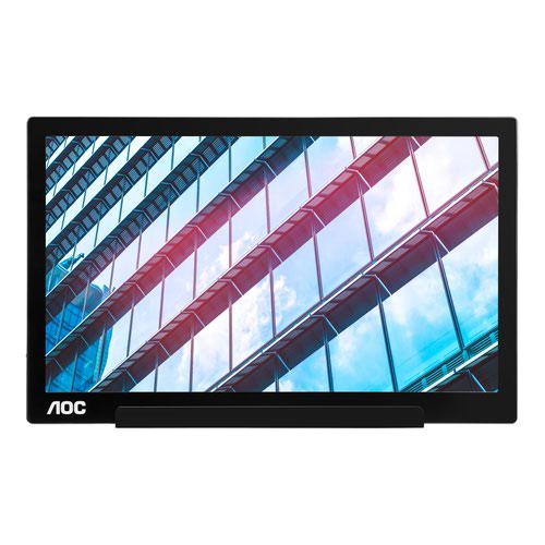 AOC 01 Series I1601P 15.6 Inch 1920 x 1080 Pixels Full HD Resolution IPS Panel 60Hz Refresh Rate Portable USB C Monitor