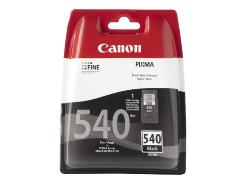 Canon PG540L Black Ink Cartridge 11ml - 5224B010  CAPG540L