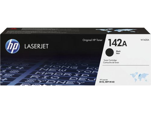HP 142A Black Standard Capacity Toner Cartridge 950 pages - W1420A