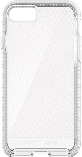 Tech 21 Evo Check Clear White Apple iPhone 7 8 and SE 2020 Mobile Phone Case