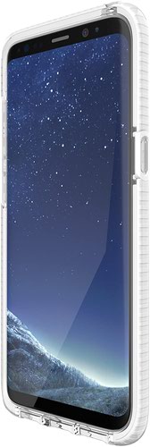 Tech 21 Evo Check Lace Edition Clear White Samsung Galaxy S8 Mobile Phone Case Tech 21