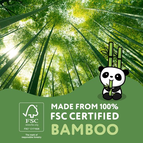 Cheeky Panda Sustainable Plastic-Free Bamboo Toilet Tissue 3 Ply 200 Sheets Per Roll (Pack 48) - PFTOILT48  53073CY