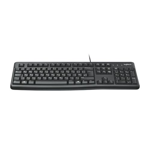 8LO920010016 | RELIABLE SIMPLICITYGetting things done should be simple. That’s what makes this full-sized keyboard the right fit. It’s a reliable and durable partner equipped with a number pad with an easy-to-use design that works right out of the box. Just plug in this corded keyboard via USB and go.