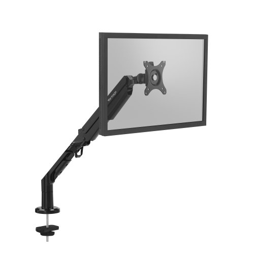 22901PL | Single monitor support arm with gas-spring technology for convenient and ergonomic monitor adjustment