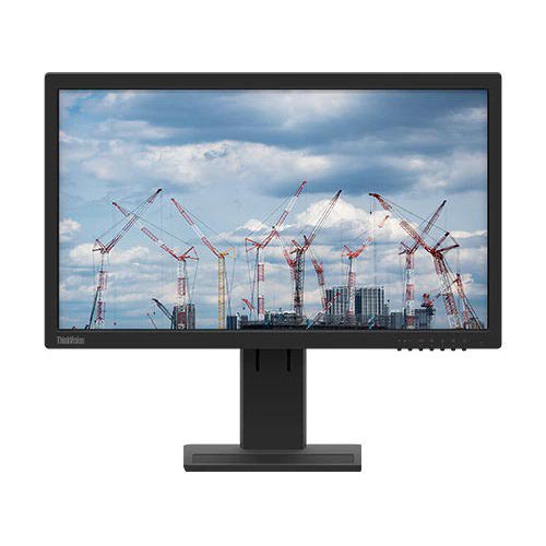 8LEN62B9MAT4 | The ThinkVision E22-28 is a user-oriented device, designed with modern workforce requirements in mind. Boost productivity with this 21.5-inch Full-HD display with a 4 ms response time in extreme mode that delivers clear and accurate visuals, no matter the task. The ports on offer HDMI, DP, and VGA allow for versatile connectivity. Most of all, its ergonomically designed stand allows for complete customisation in terms of lift, tilt, pivot, and swivel which not only optimises office space, but also ensures you experience minimal fatigue while on the job.