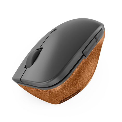 8LEN4Y51C33792 | Our hands were not designed to be flat on tables for 8 hours a day, yet that is how mice were designed in the past. The Lenovo Go Wireless Vertical Mouse goes beyond the norm and delivers an experience that replicates the natural form of a handshake with a 45 degree palm grip and revised finger positioning for optimal posture and productivity.