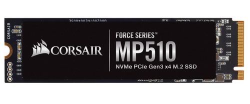 Corsair MP510 480GB PCI Express 3.0 3D TLC NAND NVMe Internal Solid State Drive