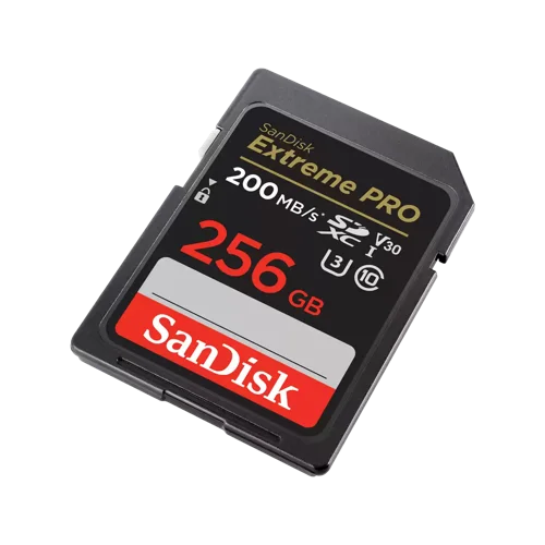 Our most powerful SD™ UHS-I memory card yet delivers performance that elevates your creativity. With shot speeds of up to 90MB/s and UHS speed Class 3 (U3) recording, you’re ready to capture stunning high-resolution, stutter-free 4K UHD video. And, because your pace doesn’t let up after the shots are in, it delivers up to 170MB/s transfer speeds for a faster postproduction workflow. Plus, it’s built to withstand weather, water, shocks and other less-than-ideal conditions so you can rest assured that it’s good to go wherever your work takes you.