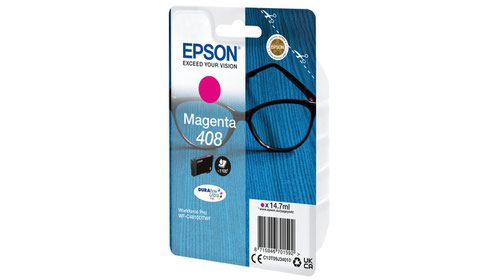Epson 408 Ink Cartridge DURABrite Ultra Glasses Magenta C13T09J34010