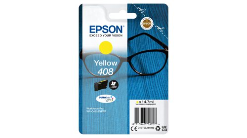 Epson 408 Yellow Standard Capacity Ink Cartridge 14.7ml - C13T09J44010