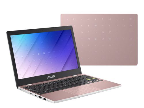 ASUS E210MA GJ325WS 11.6 Inch HD Intel Celeron N4020 4GB RAM 64GB eMMC WiFi 5 802.11ac Intel UHD Graphics 600 Windows 11 Home in S Mode Pink Laptop Notebooks 8ASE210MA