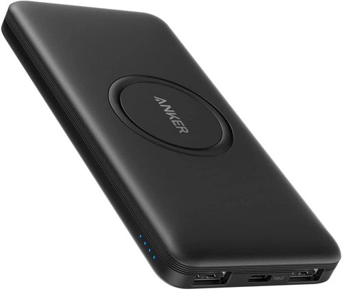 Anker Wireless PowerCore 10000mAh Power Bank with USB C Input Portable Battery Pack
