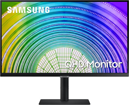 Samsung S60UA 27 Inch 2560 x 1440 Quad HD Resolution 5ms Response Time 75Hz Refresh Rate IPS HDMI DisplayPort USB C USB LED Monitor 8SALS27A600UU