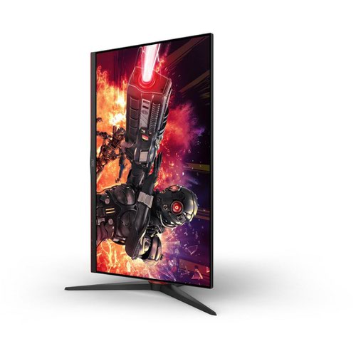 8AO24G2ZU | Unleash your potentialThe AOC 24G2ZU guarantees stutter-free and smooth gameplay thanks to its 240Hz refresh rate, 0.5ms response time and low input lag. If features height adjustment and swivel function, as well as Adaptive Sync and G-Sync compatibility, for a fully customised gaming experience.