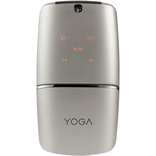 8LENGX30K69566 | The Lenovo YOGA Mouse (Silver) is an award-winning slim and elegant mouse. The internally sealed battery is rechargeable, so no need for spares! Connect wirelessly via either Bluetooth 4.0 or 2.4 GHz wireless connection. The best feature of the YOGA Mouse is the adaptive touch display - when in flat mode you can control presentations or your music and entertainment.