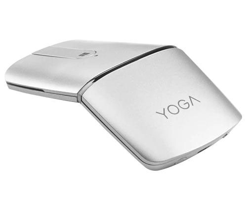 8LENGX30K69566 | The Lenovo YOGA Mouse (Silver) is an award-winning slim and elegant mouse. The internally sealed battery is rechargeable, so no need for spares! Connect wirelessly via either Bluetooth 4.0 or 2.4 GHz wireless connection. The best feature of the YOGA Mouse is the adaptive touch display - when in flat mode you can control presentations or your music and entertainment.