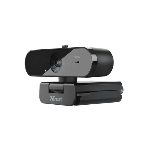 Trust TW-250 2K QHD Webcam with Privacy Filter Black 24421 TRS24421 Buy online at Office 5Star or contact us Tel 01594 810081 for assistance