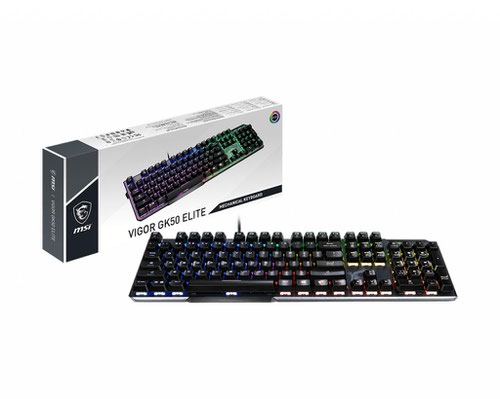 MSI VIGOR GK50 Elite RGB USB Gaming Keyboard 8MSS1104UK229CLA