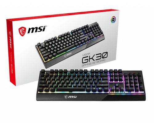 MSI Vigor GK30 RGB USB Gaming Keyboard