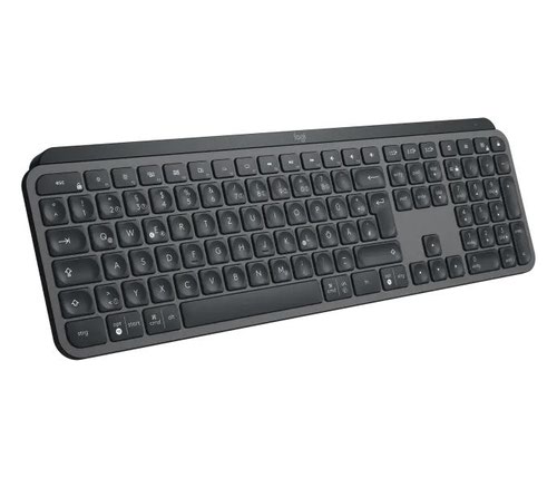 Logitech MX Keys for Business RF Wireless Bluetooth QWERTY UK International Graphite Keyboard Keyboards 8LO920010250