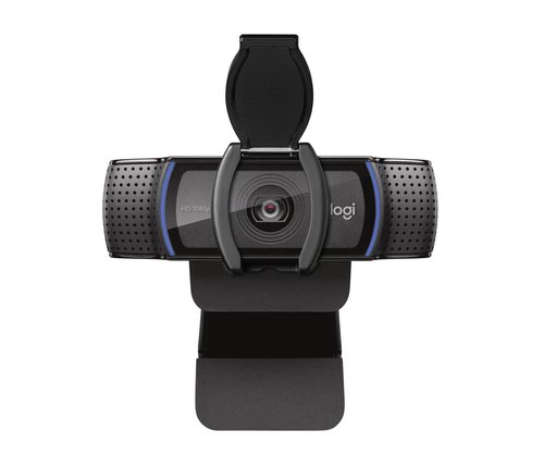 8LO960001252 | C920s delivers remarkably crisp and detailed Full HD video (1080p at 30fps) with a full HD glass lens, 78° field of view, and HD auto light correction—plus dual mics for clear stereo sound. Everything you need to look great in conference calls and record polished demos.