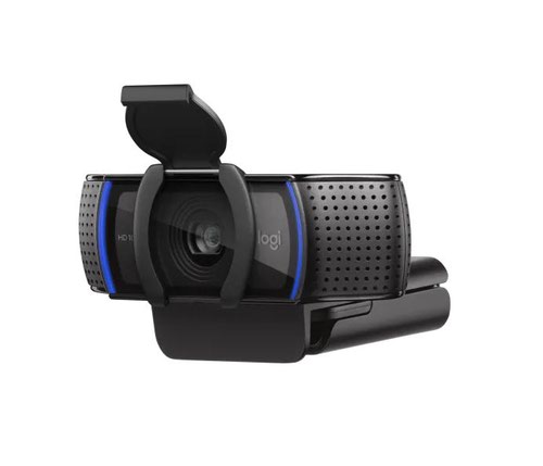 8LO960001252 | C920s delivers remarkably crisp and detailed Full HD video (1080p at 30fps) with a full HD glass lens, 78° field of view, and HD auto light correction—plus dual mics for clear stereo sound. Everything you need to look great in conference calls and record polished demos.