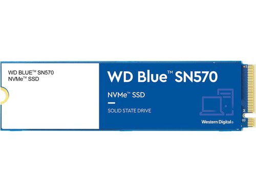 Western Digital Blue SN570 500GB M.2 PCI Express 3.0 NVMe Internal Solid State Drive Solid State Drives 8WDS500G3B0C