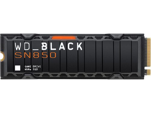 Western Digital Black SN850 1TB M.2 PCI Express 4.0 NVMe Internal Solid State Drive Solid State Drives 8WDS100T1XHE