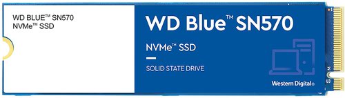 Western Digital Blue SN570 1TB M.2 PCI Express 3.0 NVMe Internal Solid State Drive Solid State Drives 8WDS100T3B0C