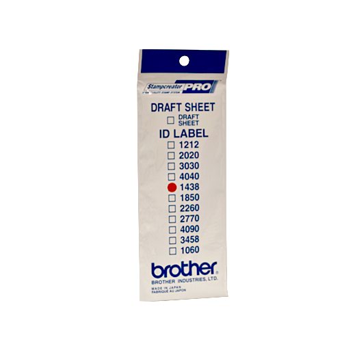 BROID1438 | An ID Label Set contains extra labels for stamp identification. ID label can be printed in the same way by the Stampcreator PRO™ and attached to the handle for proper identification.
