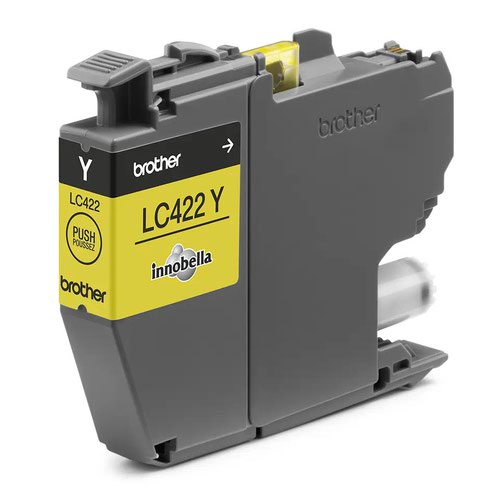 Brother LC422Y Inkjet Cartridge Yellow LC422Y